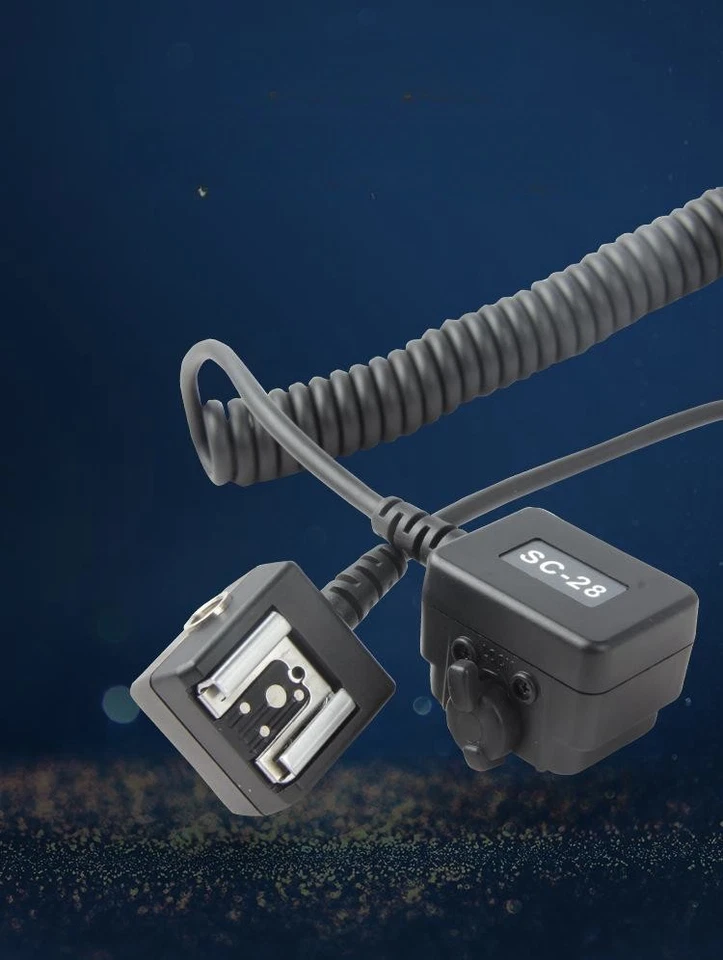 For Nikon D800 D600 Camera Flash Cord SC-28 Off-camera Flash Cord Sync Cord - Image 2 of 4
