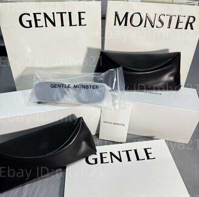 GentleMonster Sunglasses Phantom 01 Black Frame Gray Lenses | eBay