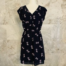 Madewell Pansy Skygaze Floral Dress 00