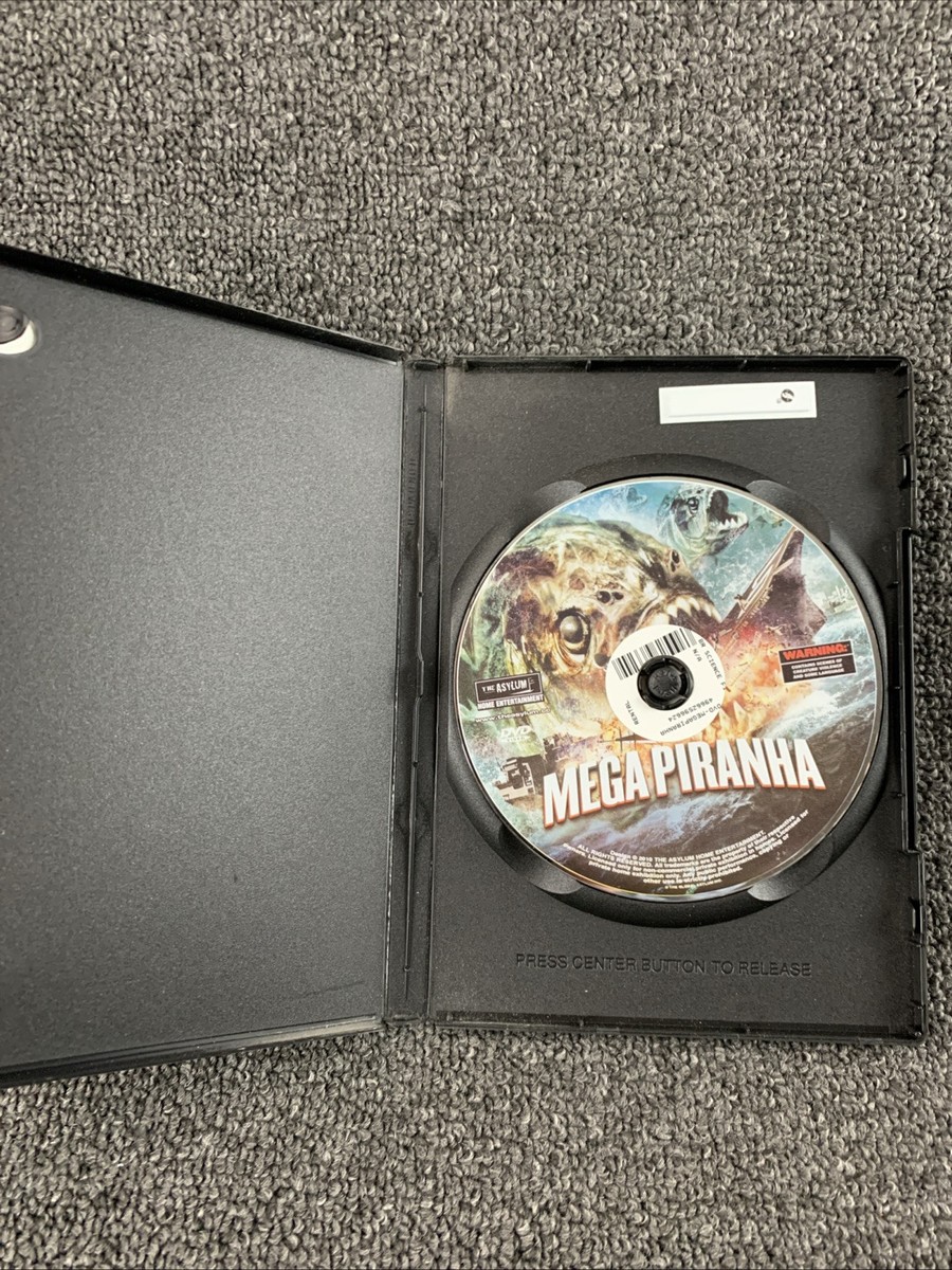 Mega Piranha (DVD) FORMER RENTAL Paul Logan Tiffany Barry Williams