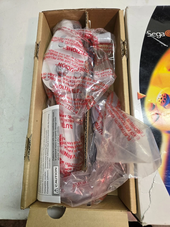 Controlador de caña de pescar Sega MK-50156 Dreamcast en caja, sin usar Foto 3 de 4