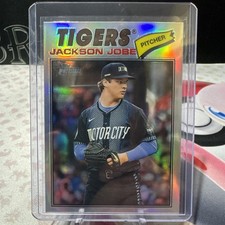 2026 Topps Heritage Chrome Refractor #164 Jackson Jobe