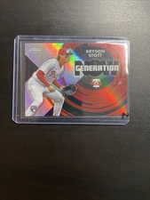 2022 Topps Chrome Update Bryson Stott SP Generation Now REFRACTOR RC #GNC-19