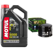 S1000 R Sport Motul 5000 10w40 4L Oil Filter Kit BMW S 1000 2019 8.73 per litre