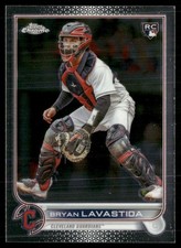 Bryan Lavastida Rookie 2022 Topps Chrome Update Cleveland Guardians
