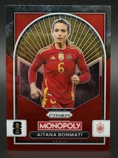 2026 FIFA Prizm Monopoly Aitana Bonmati #99 Red Prizm Color Match