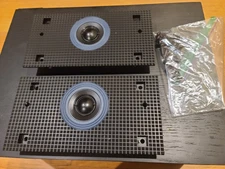 B&W Bowers & Wilkins Matrix 1 Pair of Tweeters w/Screws & Covers