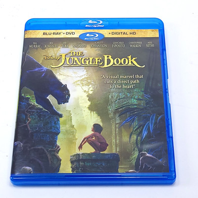 The Jungle Book Blu-ray- DVD  No digital used