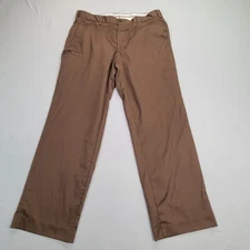 WearGuard Pants Mens 36 Brown Work Pants Straight Fit Uniform Durable 36x30