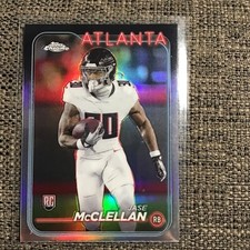 2024 Topps Chrome Refractor RC Refractor Jase McClellan