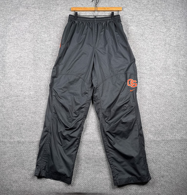 Nike Pants Mens Medium M Black Storm Fit Windbreaker Track Oregon State Football