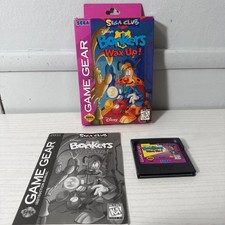 Disney's Bonkers: Wax Up! Sega Game Gear 1994 Original Box Manual And Catrtidge
