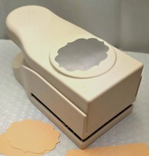 Martha Stewart Crafts X-Large Decorative FLOURISH LABEL Paper Punch Scrapbooking