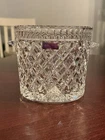 Vintage Marquis By Waterford Lovett Diamond Cut Crystal Ice Bucket With Handles