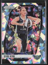 2024 Panini Prizm WNBA #92 Sevgi Uzun Ice Prizms
