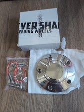 Billet Steering Wheel Horn Button Polished Aluminum Forever Sharp5 Hole Billet Steering Wheel Horn Button Polished Aluminum Forever Sharp5 Hole