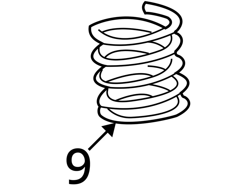 KIT DE MOLA COMPATÍVEL COM 2003-2004 SATURN L300 L200 FRT 22698013 - NOVO FABRICANTE DE EQUIPAMENTO ORIGINAL 22698013 - Imagem 4 de 4