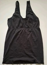 2 Bali Black Easylite Lightweight Tank TopM MEDIUM