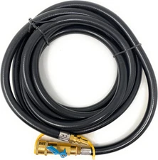 12 FT Low Pressure Propane Quick-Connect Hose, RV, Quick Disconnect Propane Hose