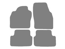 Fußmatten passend für Seat Ibiza V Typ KJ1 (Baujahr 2017 - aktuell), Robust anth