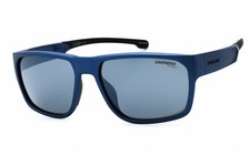 CARRERA CARDUC 029/S 0TZQ T4 Sunglasses Blue Frame Silver Lenses 59mm