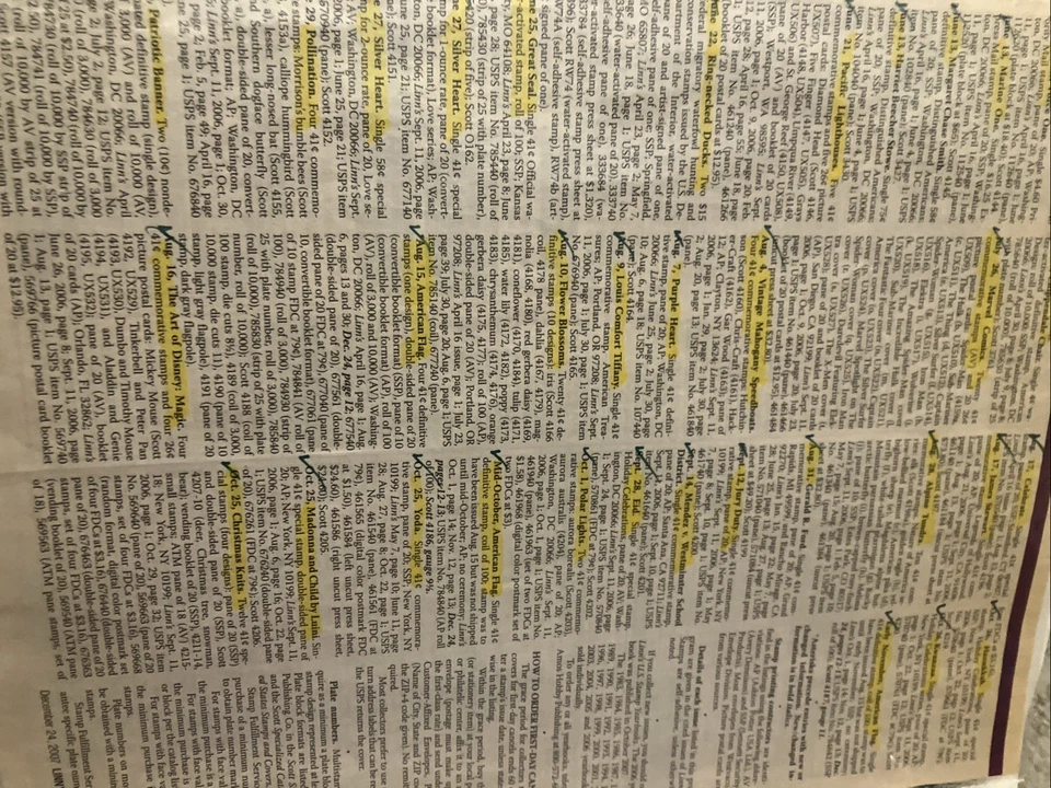 2007 FirstDay US Stamps All Forty Seven “American Commemorative Cancellations" - Image 4 of 4