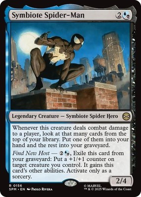 Symbiote Spider-Man Marvel's Spider-Man 156 R NM Magic