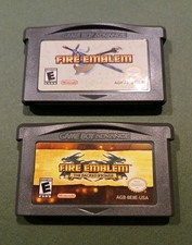 Fire Emblem & Sacred Stones Game Boy Advance Nintendo Lot 2 GBA Games Authentic