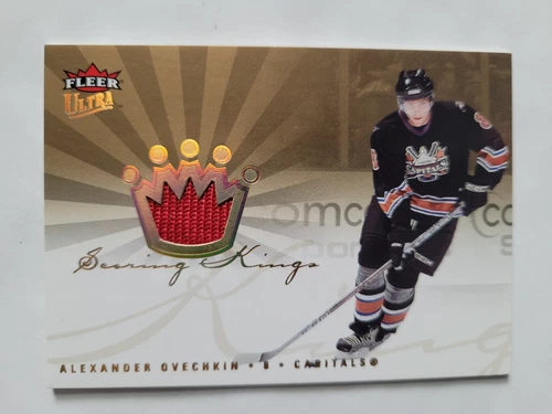 2005-06 Fleer Ultra Alexander Ovechkin Scoring Kings Rookie Jersey #SKJ-A0