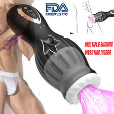 Automatic Male Masturbaters HandsFree Sucking Mastubator Cup Sex Toys for Men