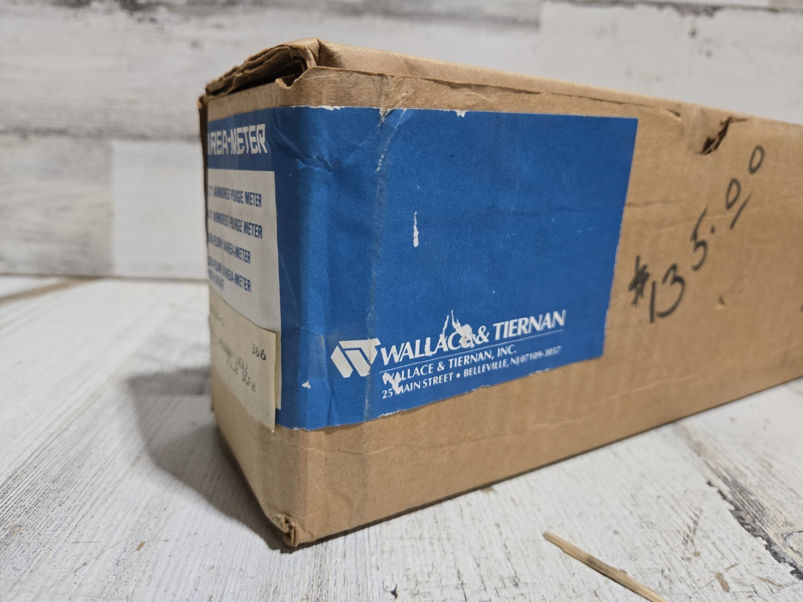 *WALLACE & TIERNAN Low-Flow Varea-Meter With Valve 