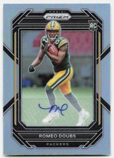 2022 Panini Prizm #337 Romeo Doubs Autographs Prizm Silver