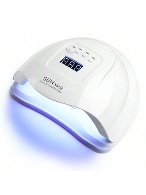 White SUN X5 Plus UV LED Nail Lamp With Auto Sensor For Gel Polish Curing