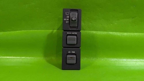99 00 ESCALADE REAR WIPER HATCH OPEN RELEASE SWITCH W/FOG OEM 4794-4