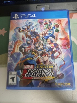Marvel vs. Capcom Fighting Collection Arcade Classics PlayStation 4 PS4 COMPLETE
