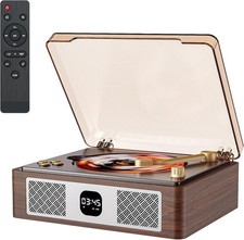 Retro Cd Player Can Rip to USB,Nostalgic Bluetooth CD Player for Home,Built-in S