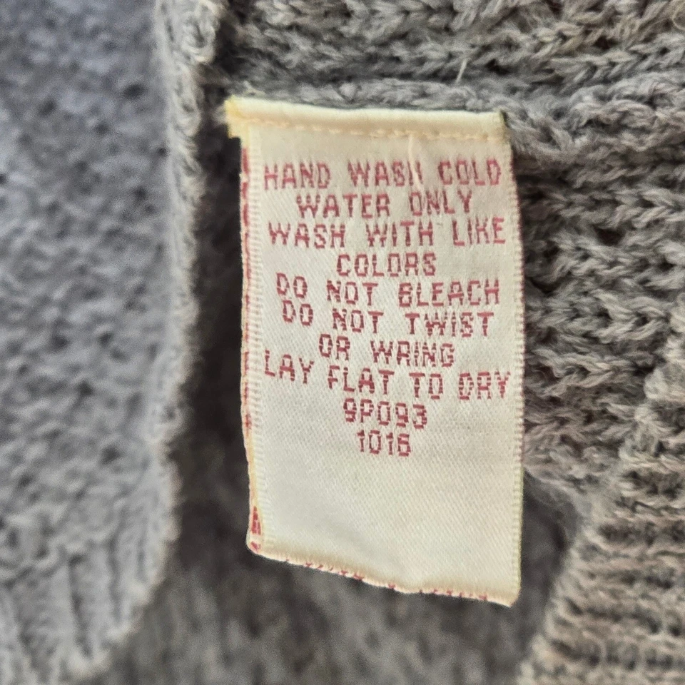 Suéter túnica Rue21 Top Y2K para mujer M tejido capucha cuello manga corta acogedor informal Foto 4 de 4