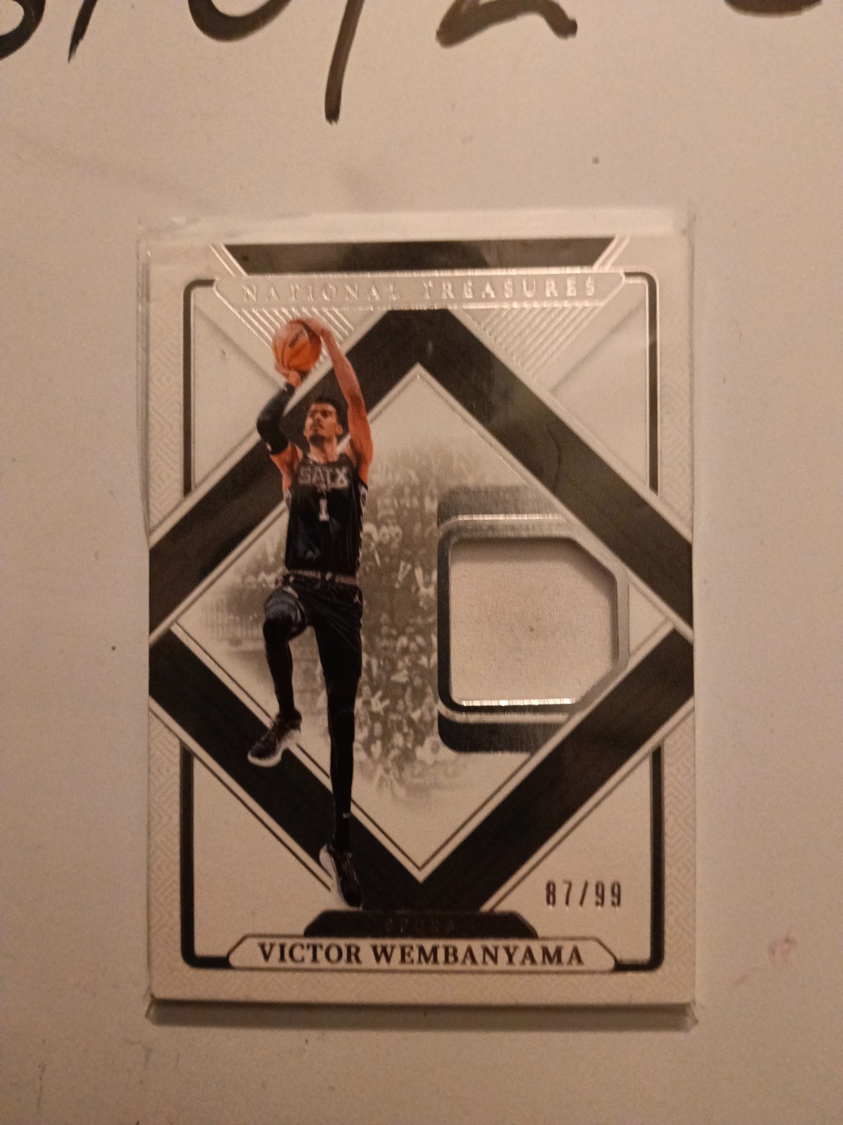 2024-25 National Treasures Victor Wembanyama Treasured Threads  view 3