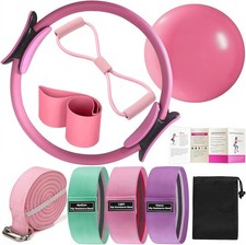Pilates Ring Kit Women Home Workouts Better Pilates Essentials Kits Equipments