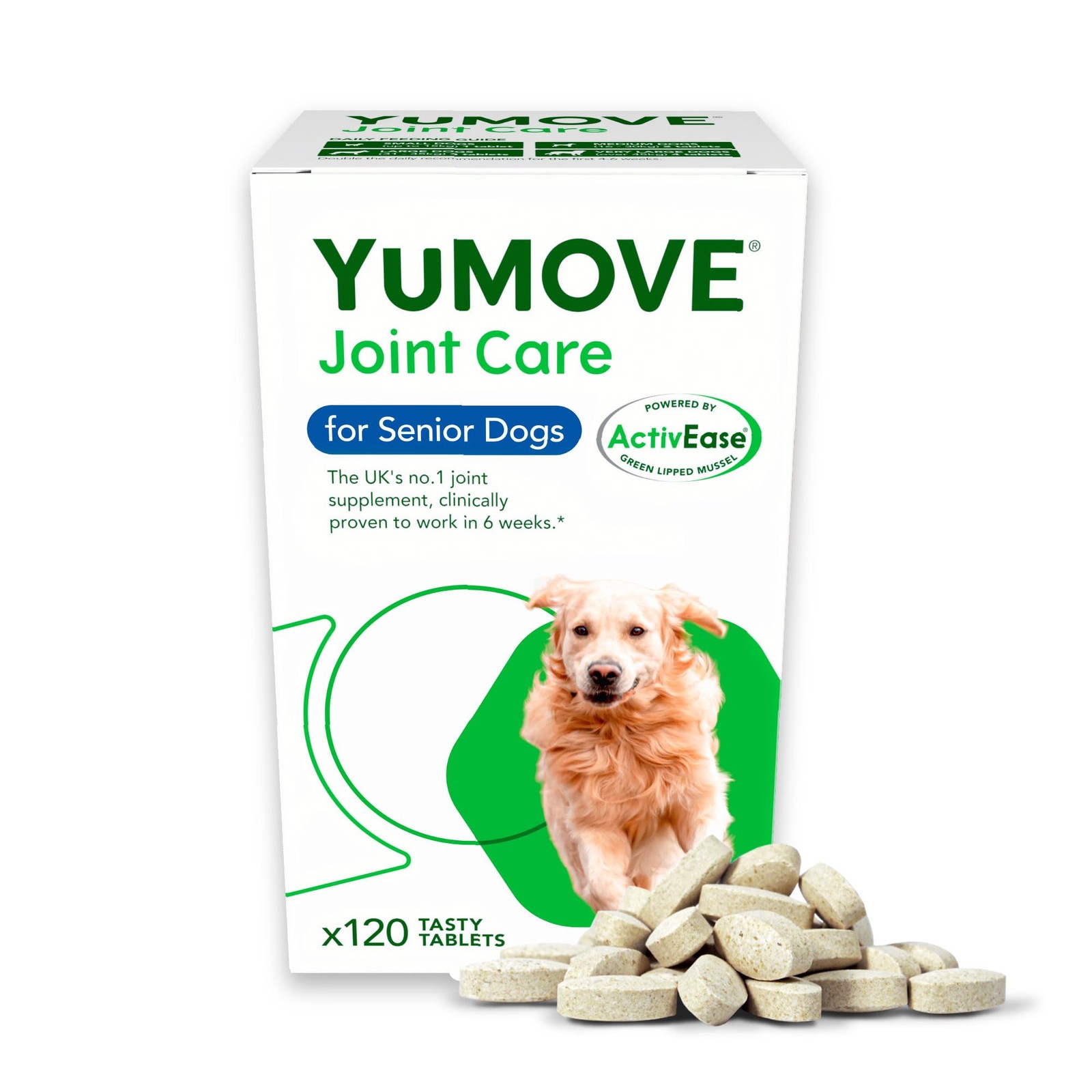 YuMOVE Senior Dog Joint Supplement Higher Strength for Joint Care Essential H...