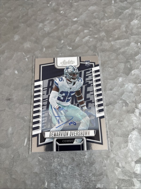 2023 Panini Absolute - Rookies DeMarvion Overshown #186 Signatures (AU, RC)