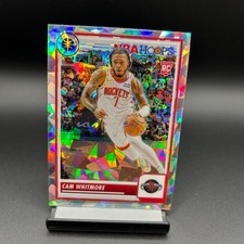 2023-24 Panini NBA Hoops Premium Stock #109 Cam Whitmore Cracked Ice RC