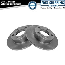 Rear Disc Brake Rotors Set of 2 Pair for VW Golf Jetta Beetle TT