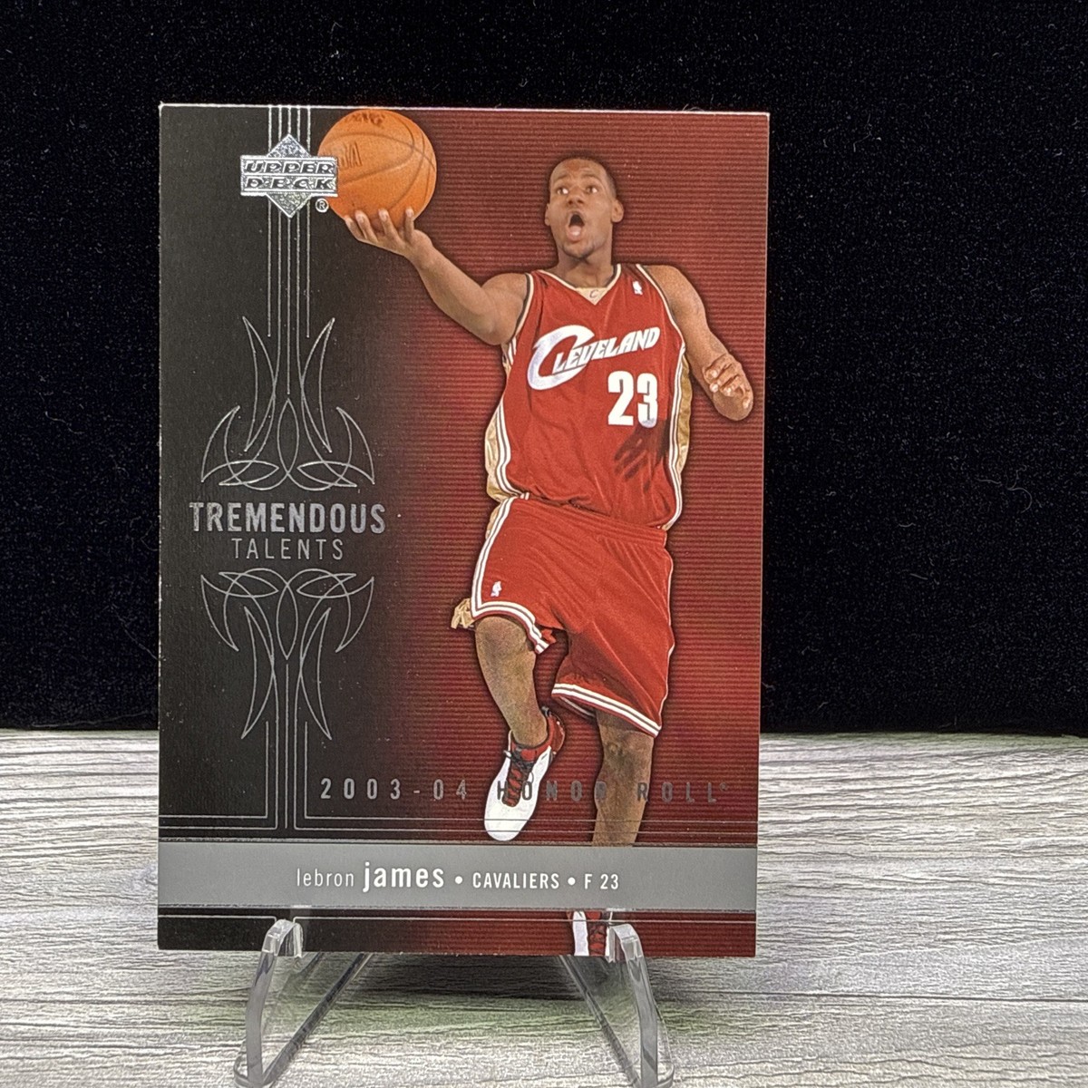 2003-04 Upper Deck Honor Roll Tremendous Talents LeBron James #TT7