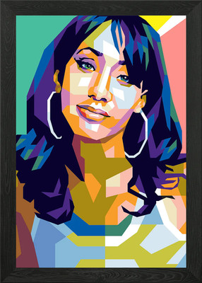 Frankie Storm gerahmtes Wandbild Poster Leinwanddruck Bild