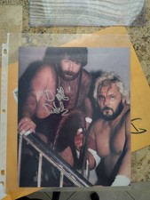 Dirty Dutch Mantel Signed Rare Wwe Photo 8x10