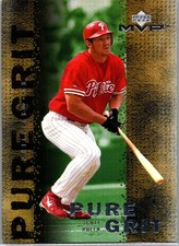 2000 Upper Deck MVP #G5 Scott Rolen Pure Grit
