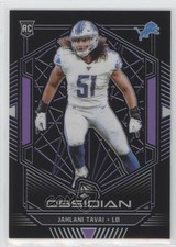 2019 Panini Obsidian Rookies Electric Etch Purple 4/75 Jahlani Tavai #196 5b1