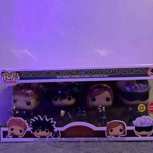 Funko Pop! Vinyl  Jujutsu Kaisen 4 Pack Gamestop Exclusive.