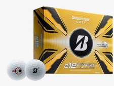 Bridgestone e12 Straight Distance Golf Balls White, 24pk 2dz 2025 NEW